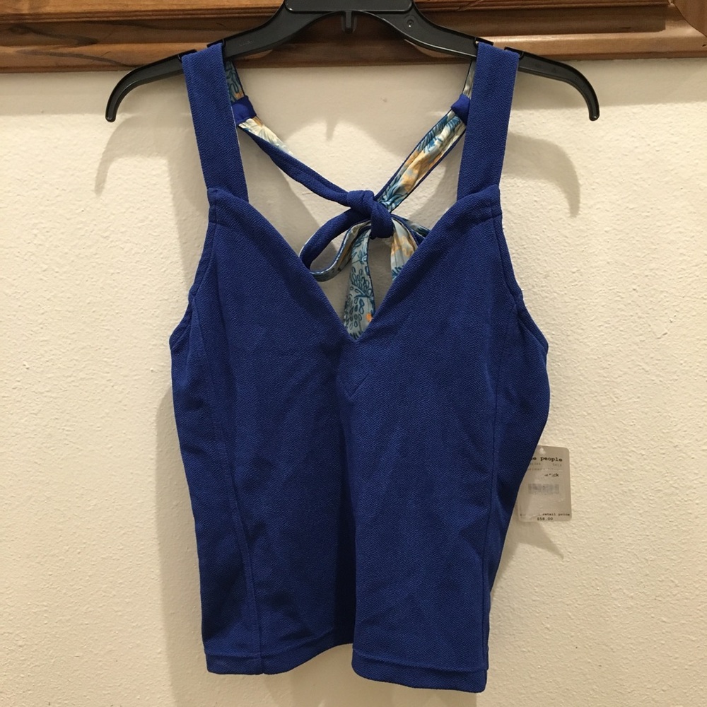 NEW Free People Blue Top